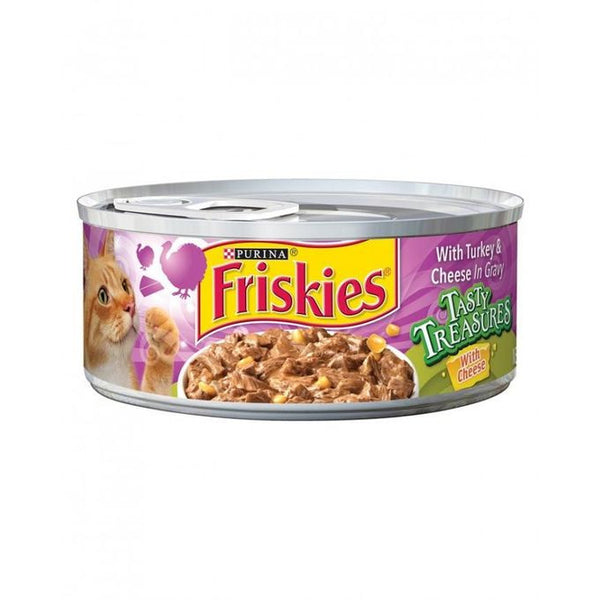 Purina Friskies - Turkey & Cheese in Gravy - Tasty Treasures