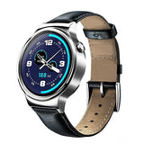 Nurv 360i Smart Watch - Gun Metallic (Leather)