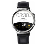 Nurv 360i Smart Watch - Gun Metallic (Leather)